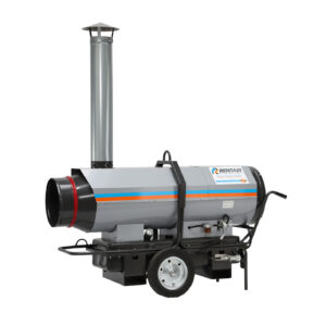 Oliegestookt verwarmingstoestel 70kW 200 Pa 230V interne tank