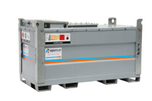 Dubbelwandige brandstoftank 2.000 liter