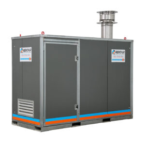 Mobiele stookplaats 210kW