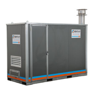 Mobiele stookplaats 270kW