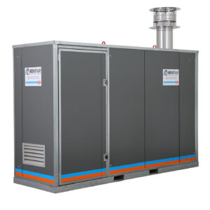 Mobiele stookplaats 510kW