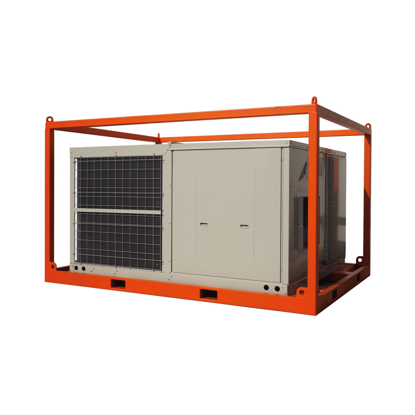 Rooftop airco 70 kW met warmtepomp