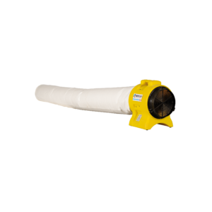 Axiaal ventilator 2.500 m3/u, 275 Pa. Met stofafzuigzak