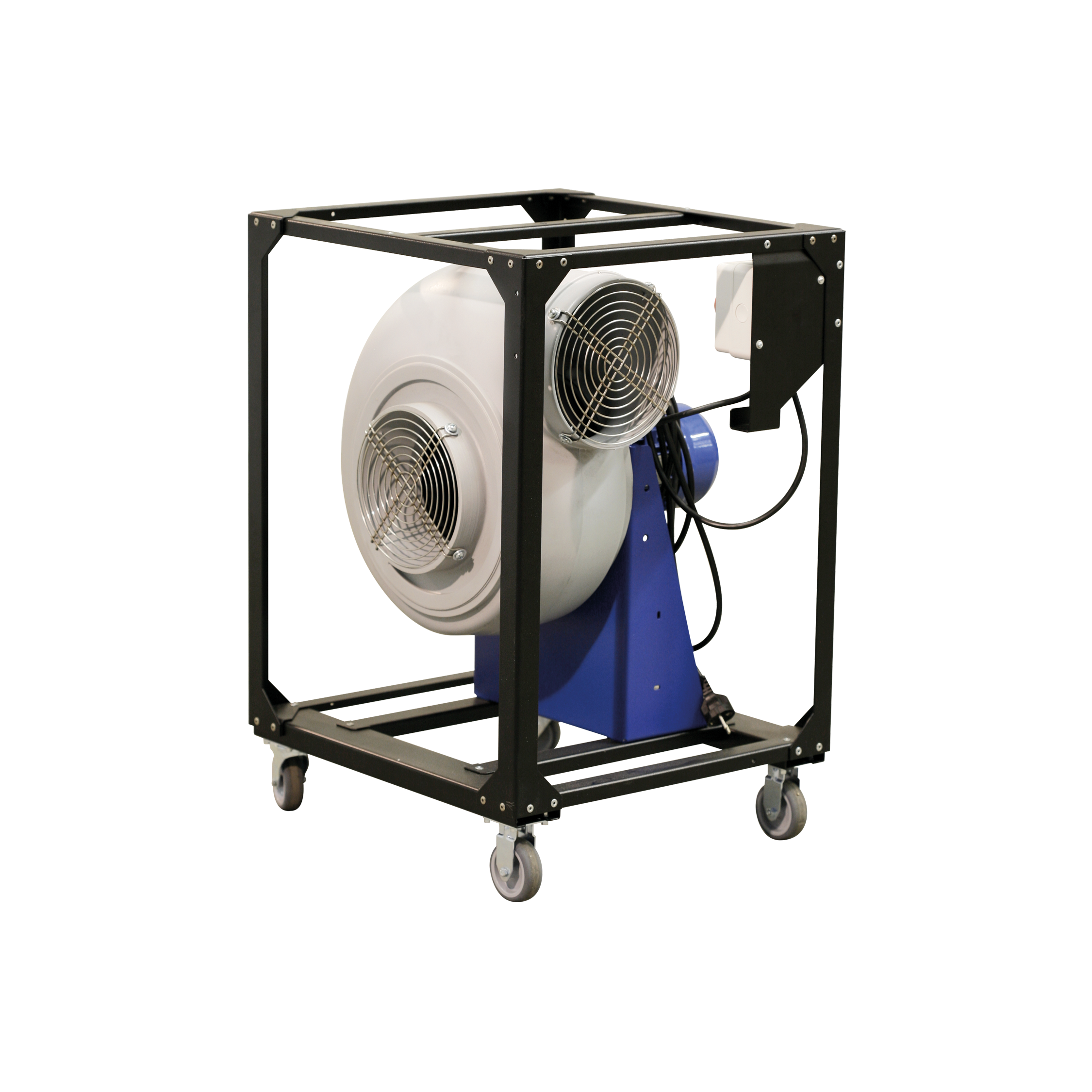 Radiaal ventilator 2.100 m3/u, 1.200 Pa