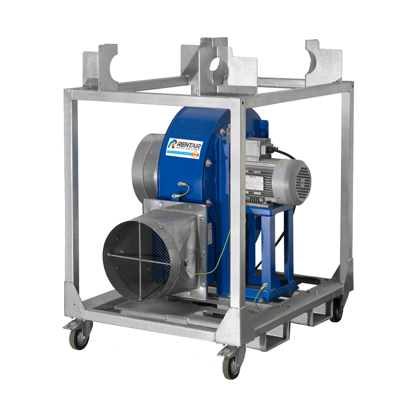 Radiaal ventilator 4.500 m3/u, 2.000 Pa