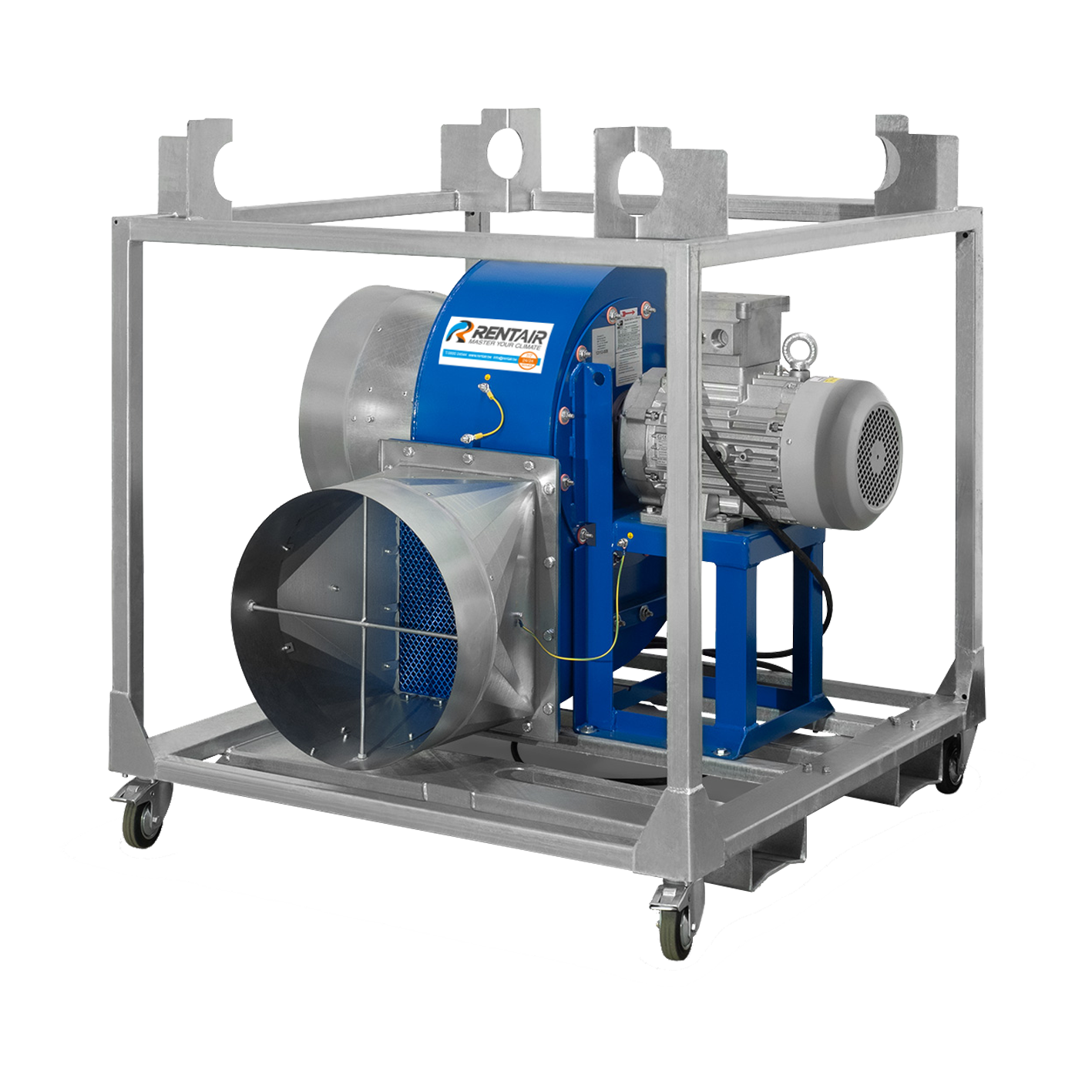 Radiaal ventilator 8.500 m3/u, 2.050 Pa