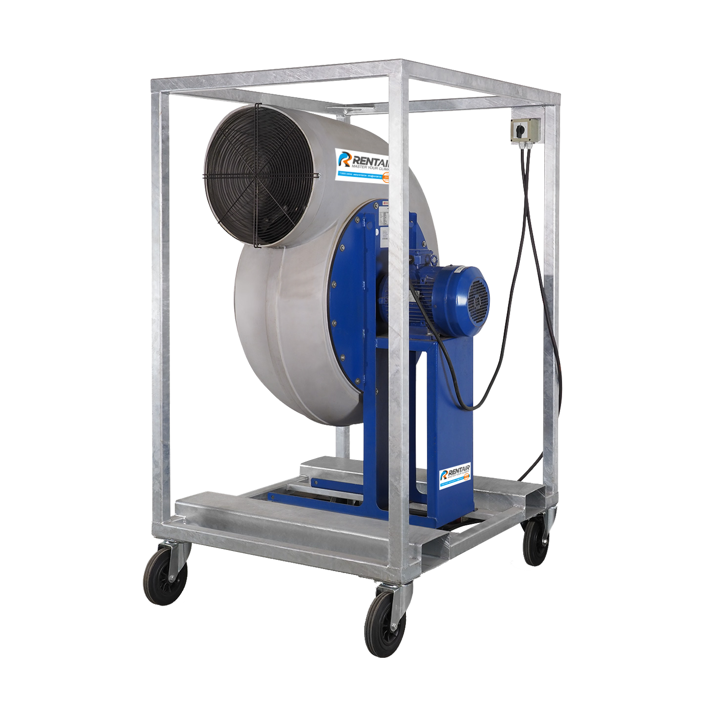 Radiaal ventilator 18.000 m3/u, 1.400 Pa