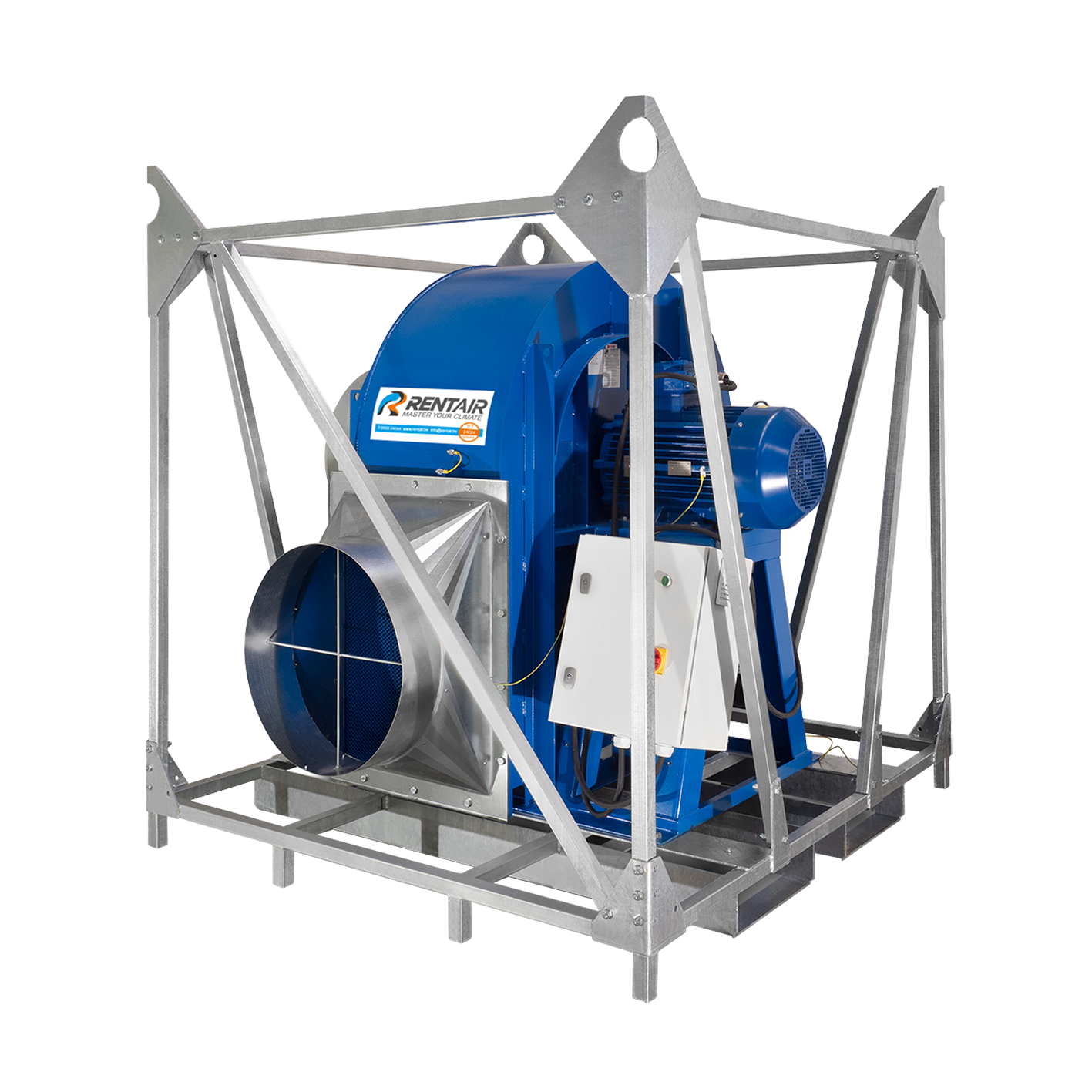Radiaal ventilator 38.000 m3/u, 2.000 Pa