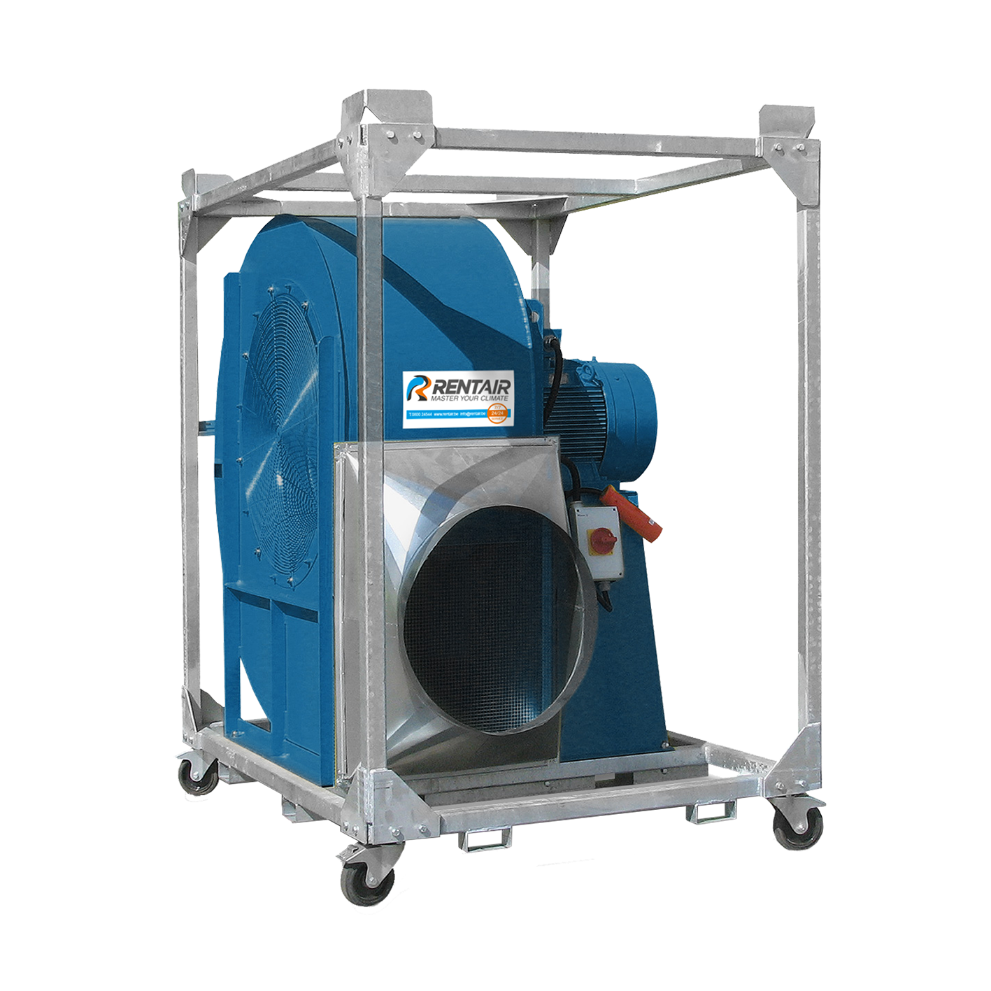 Radiaal ventilator 54.000 m3/u, 2.650 Pa